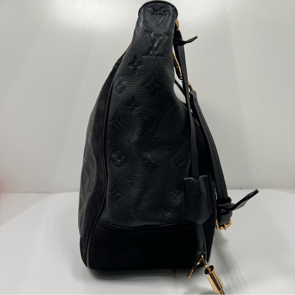 Louis Vuitton Audacieuse Hobo PM Brown Leather Suede Monogram Empreinte - Picture 3 of 10